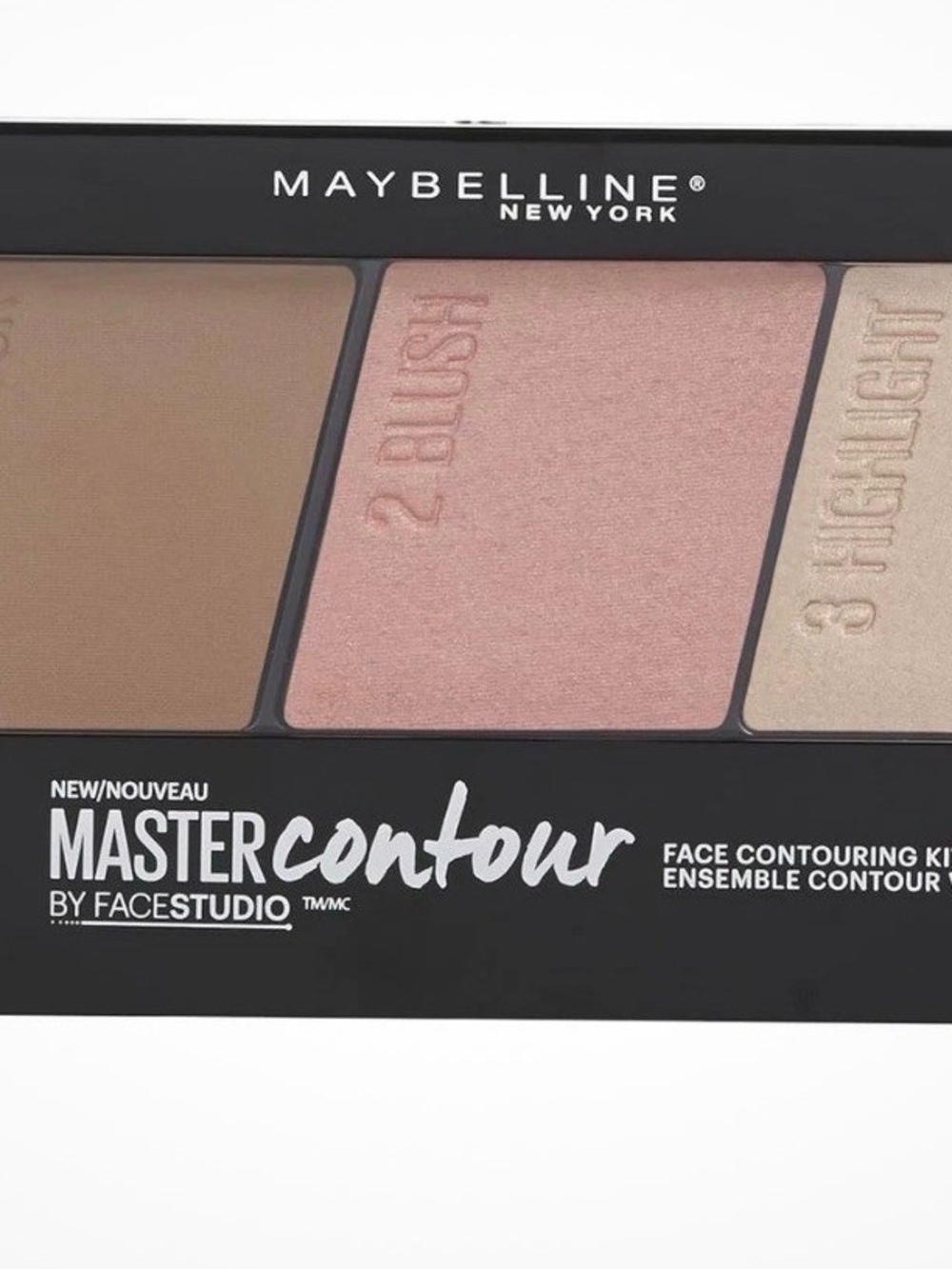 New Maybeline Master Contour Face studio Face Contouring Kit 10 Light To Medium